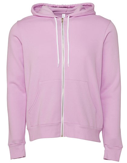 Canvas - Unisex Poly-Cotton Fleece Full-Zip Hoodie