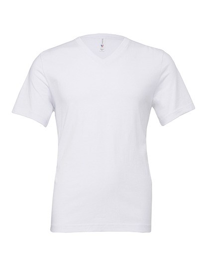 Canvas - Unisex Jersey Short Sleeve V-Neck Tee