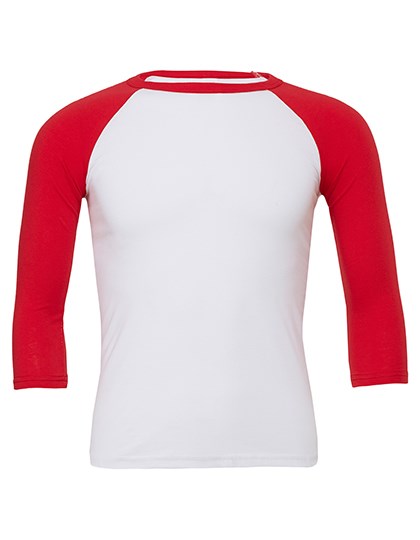 Canvas - Unisex 3/4 Sleeve Baseball T-Shirt