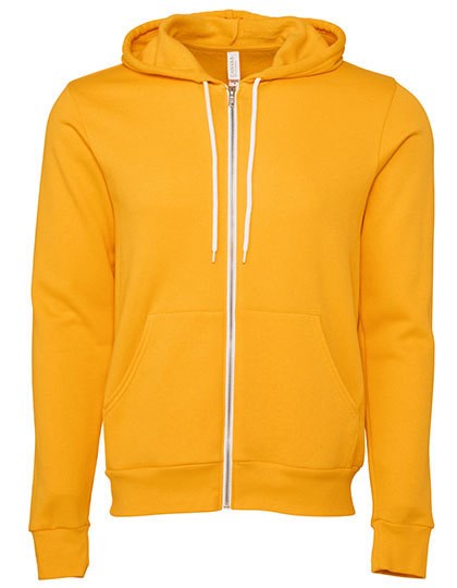 Canvas - Unisex Poly-Cotton Fleece Full-Zip Hoodie